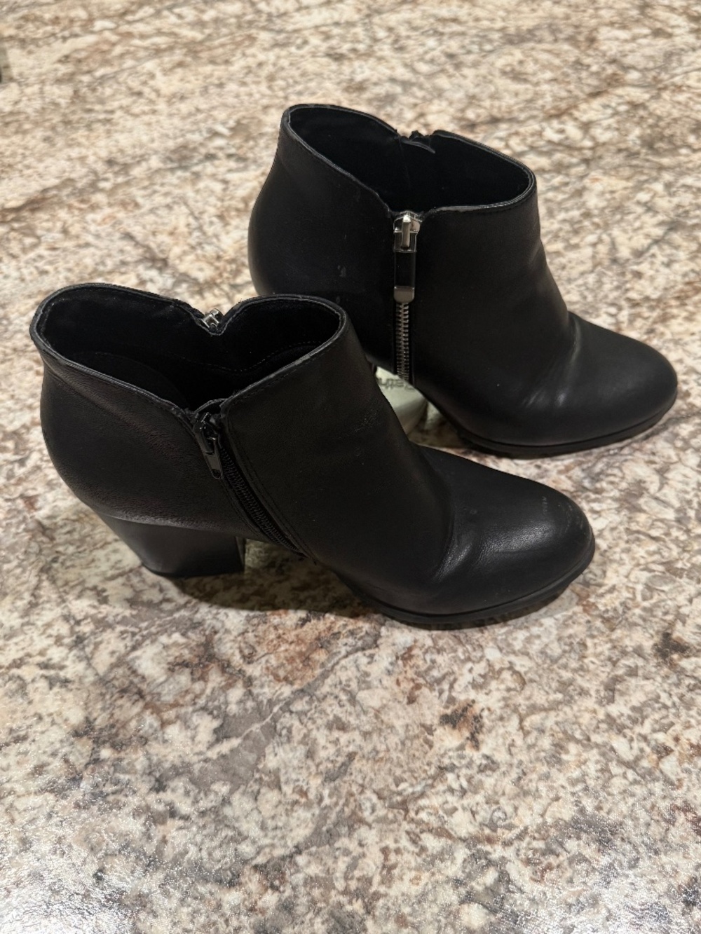 Style & Co. Womens Masrina Almond Toe Ankle Fashion Boots Black Size 8